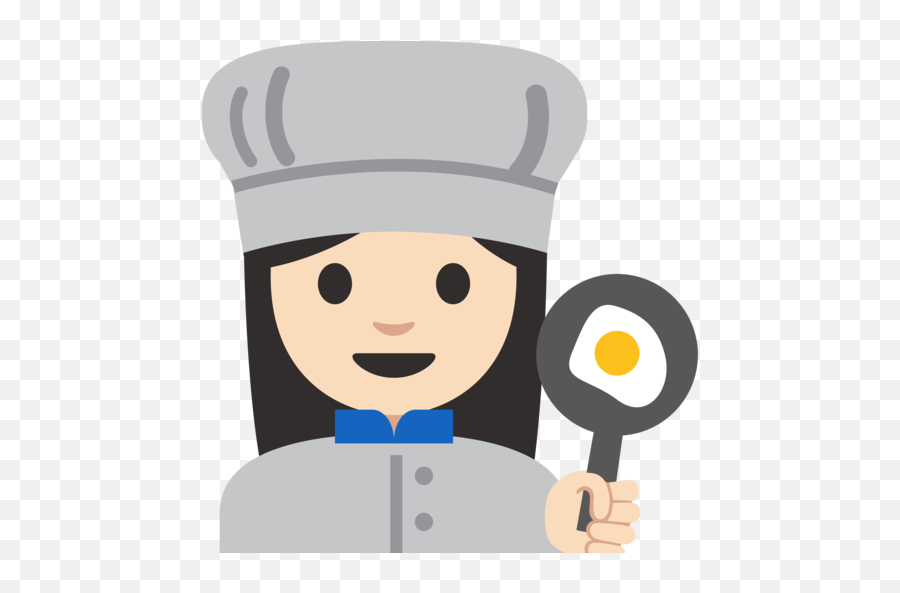 Light Skin Tone Emoji - Emoji,Chefs Hat Emoji