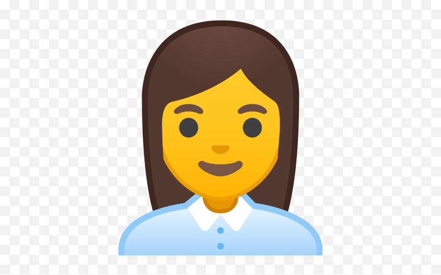 Woman Office Worker Emoji - Family Emoji Png,Business Emoji