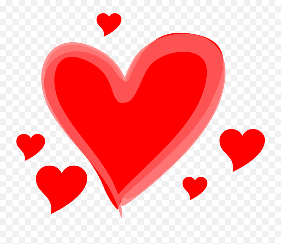 Drawn Love Hearts Romance Valentines - Love Heart Cartoon Png Emoji,Raccoon Emoji Copy