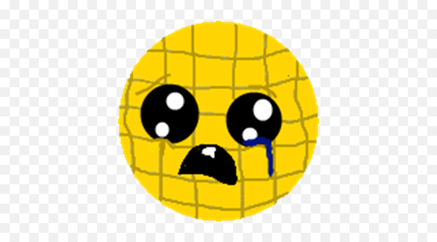Sad Lonely Little Waffle - Circle Emoji,Lonely Emoticon