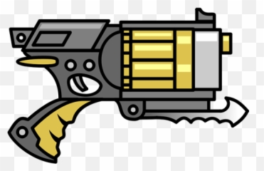Cartoon Gun And Knife - Weapon Png Emoji