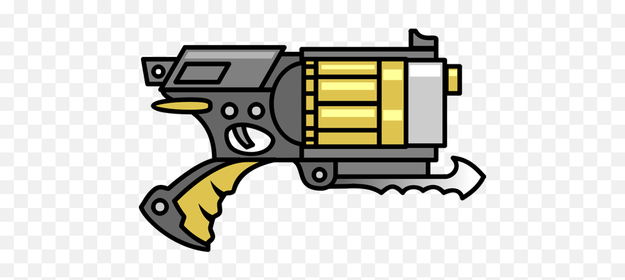 Cartoon Gun And Knife - Cartoon Weapon Png Emoji,Letter Knife Emoji