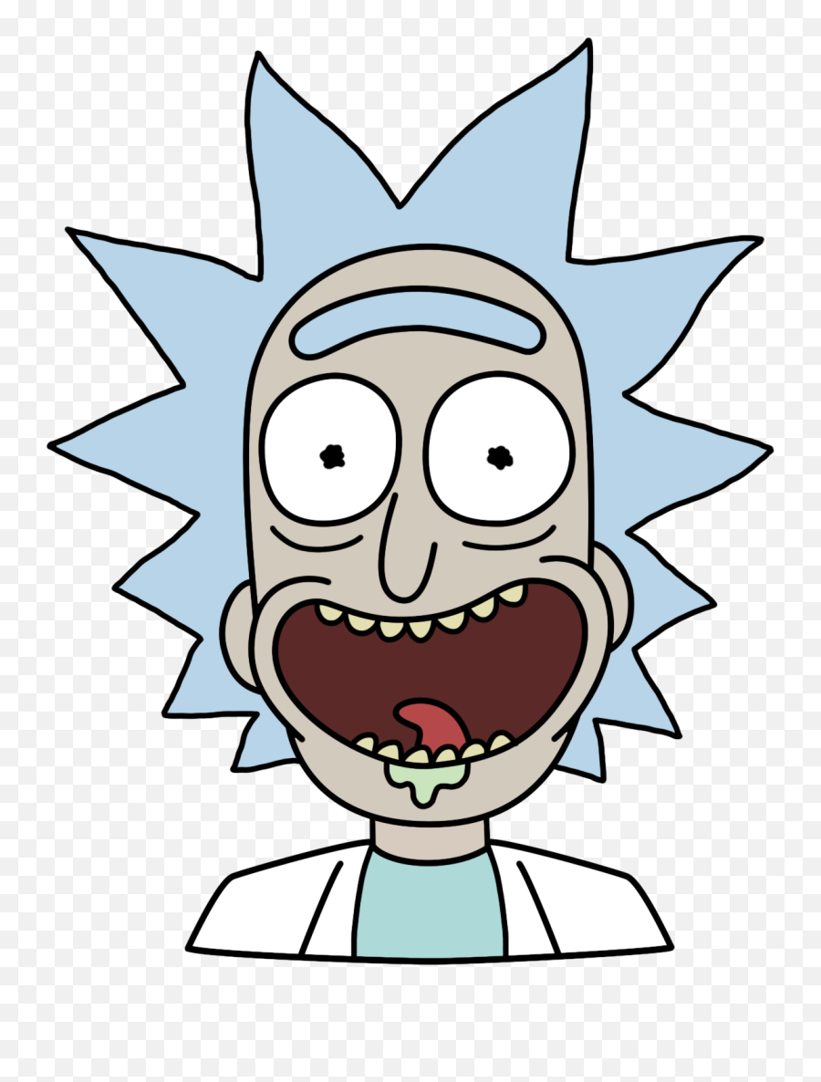 Picture - Rick Sanchez Face Png Emoji,Rick And Morty Emojis