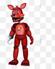 Rockstar Foxy No Accessories - Fnaf 6 Rockstar Foxy Emoji,Rockstar Emoji