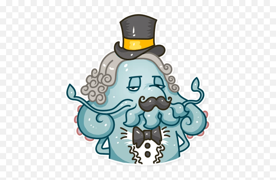 Cthulhuu201d Stickers Set For Telegram - Cthulhu Emoji,Cthulhu Emoji