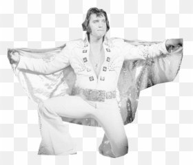 Elvis Presley Psd Official Psds - Elvis Presley Traje Blanco Emoji,Elvis Emoji