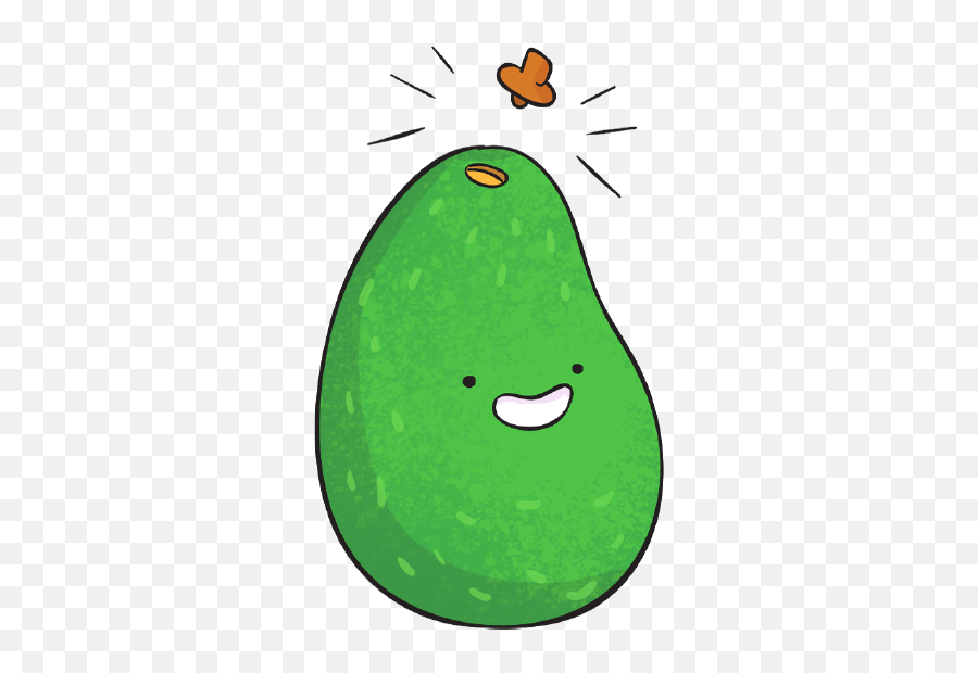 Avocados - Cartoon Clipart Full Size Clipart 3209620 Cartoon Emoji,Avacado Emoji