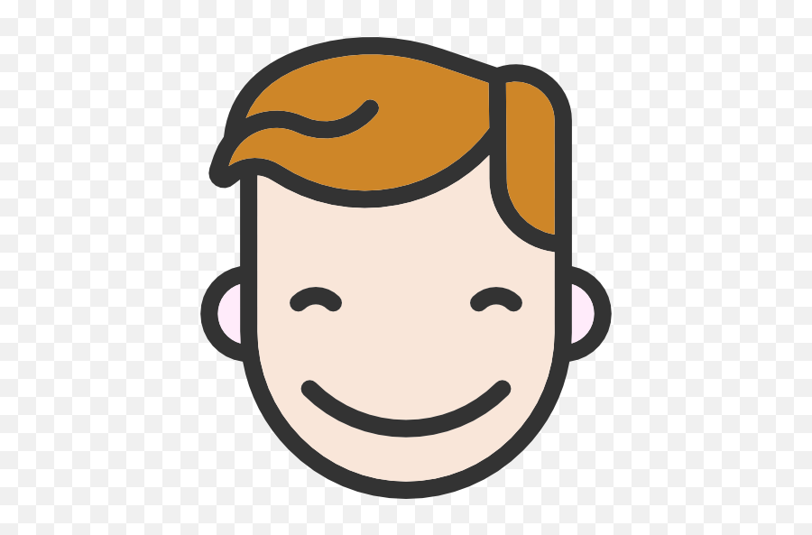 Heads Smile People Faces Boy Feelings Emoticons Icon - People Smile Icon Png Emoji,Santa Emoticons