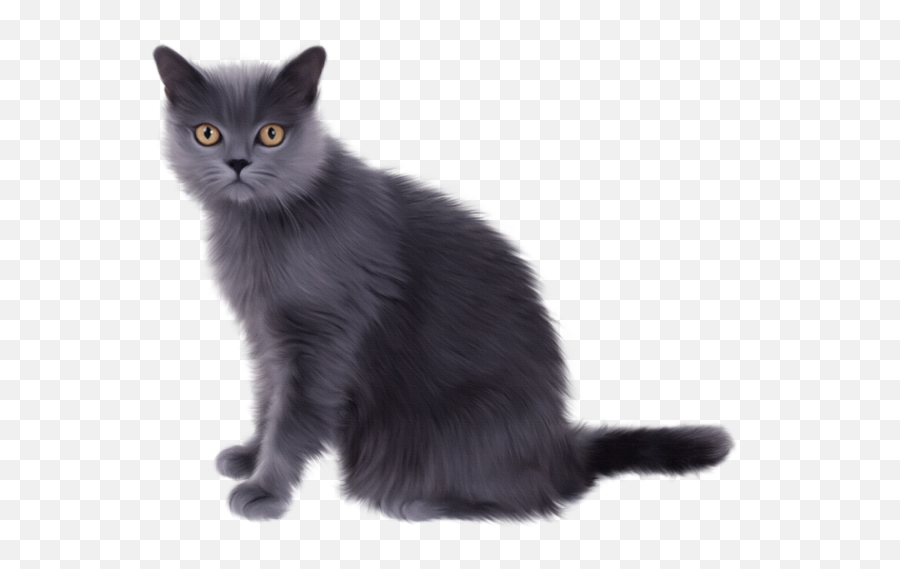 Cat Clip Art Pictures Free Clipart Images 2 - Clipartix Black Persian Siamese Cat Emoji,Grey Cat Emoji
