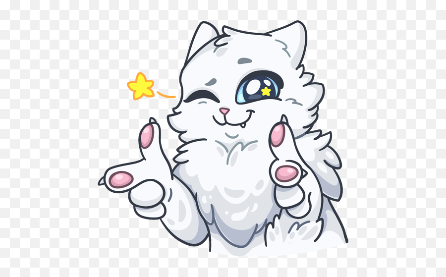 Snowball Cat Stickers Emoji,Snowball Emoji