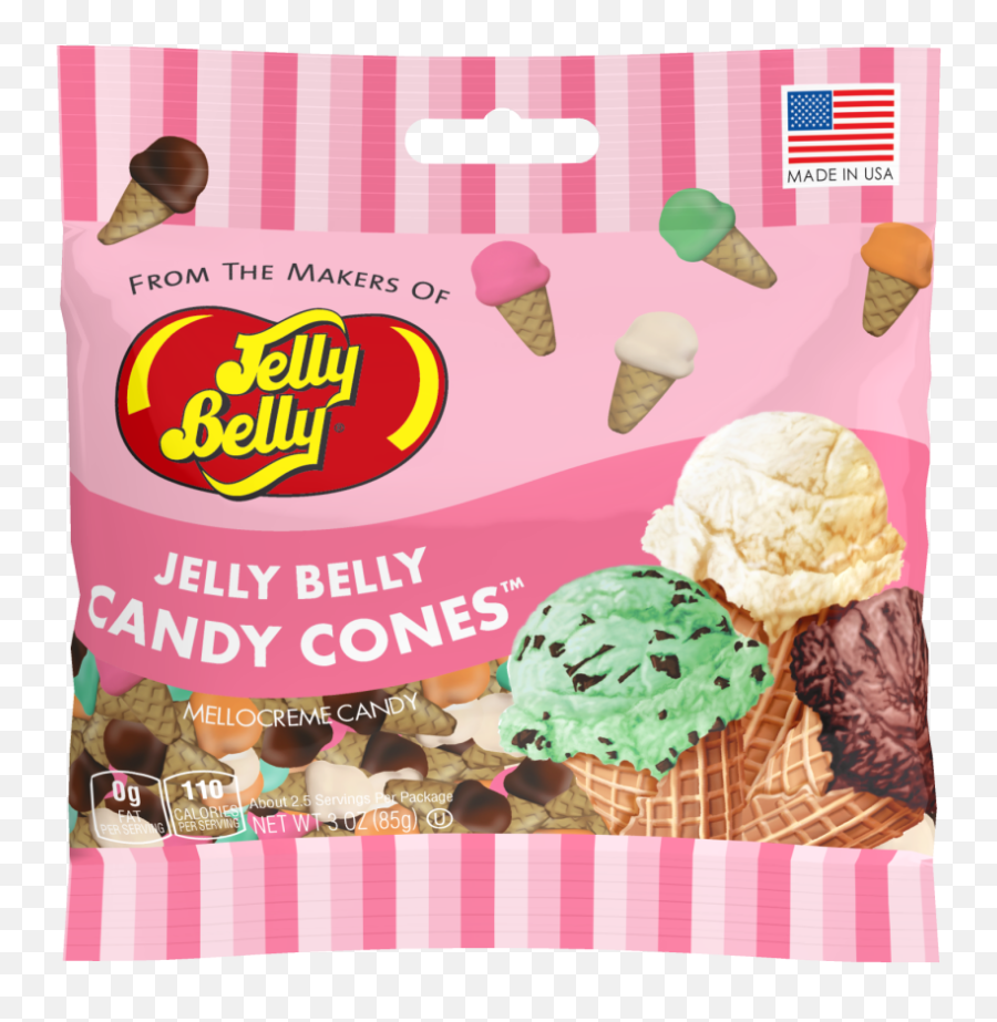 Jelly Belly Debuts Line Of Ice Cream - Flavored Candy Jelly Belly Candy Cones Emoji,Ice Cream Cone Emoji
