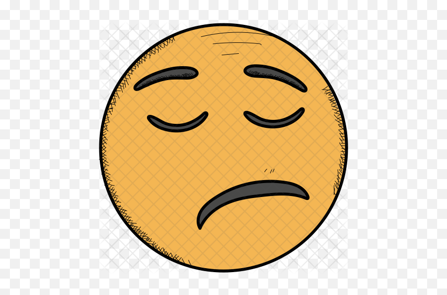 Annoyed Emoji Icon - Smiley,Emoji Annoyed