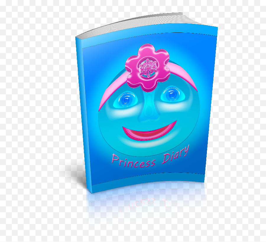 Princess Diary On Notebook And Paperback Onlookin - Clip Art Emoji,Princess Emoticon