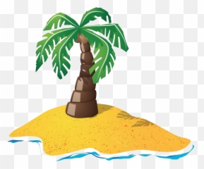Desert Island Transparent Png Clipart Free Download - Background Emoji