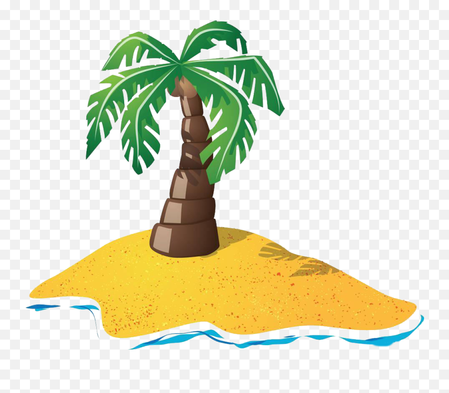 Desert Island Transparent Png Clipart Free Download - Transparent Background Island Clipart Emoji,Desert Emoji