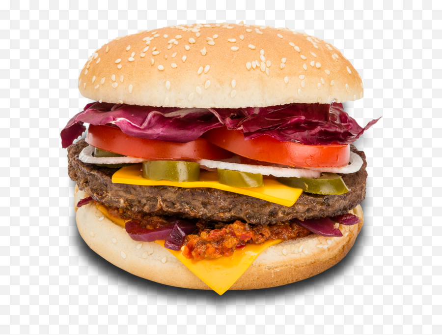 Burger - Transparent American Burger Png Emoji,Cheeseburger Emoji