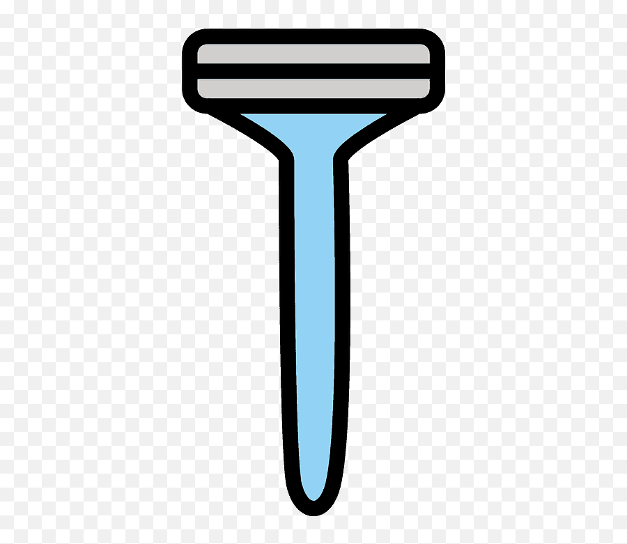 Razor Emoji Clipart - Emoji Shave,Toothbrush Emoji