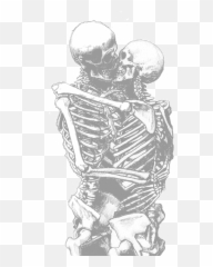Top Arm Hug Stickers for Android u0026 iOS Gfycat - Skeleton Kissing Emoji