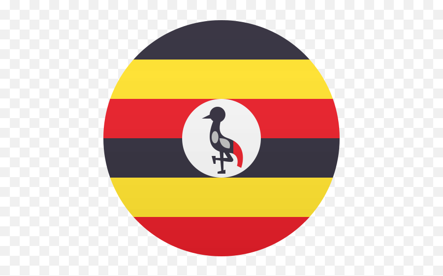 Uganda To Be Copied - Uganda Flag Circle Png Emoji,Barbados Flag Emoji