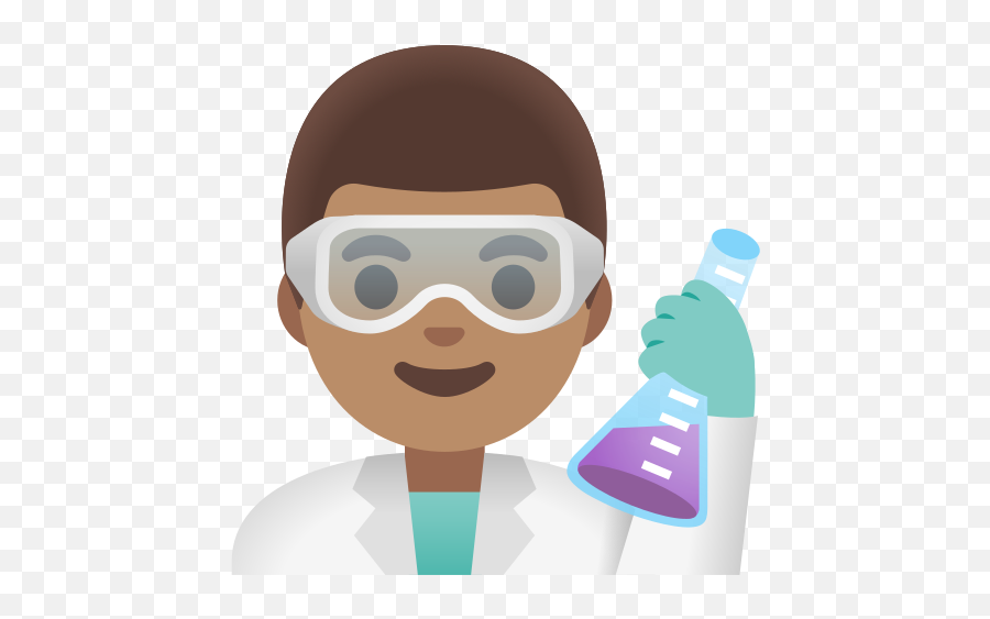 U200d Man Scientist Medium Skin Tone Emoji - Black Scientist Emoji,Trophy Cake Emoji