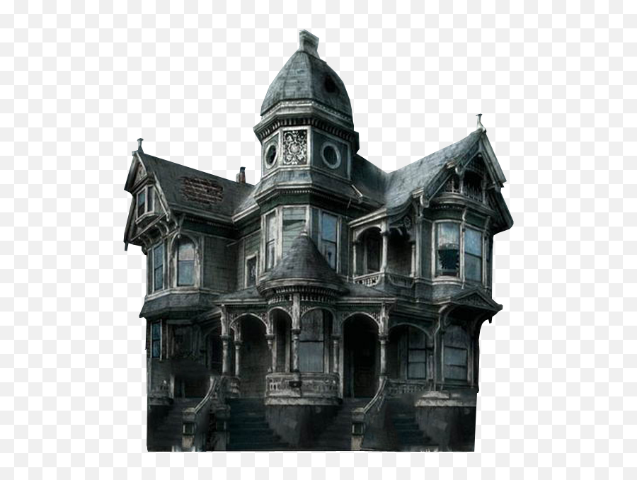 Spooky House Png Official Psds - Haunted House Png Emoji,Classical Building Emoji