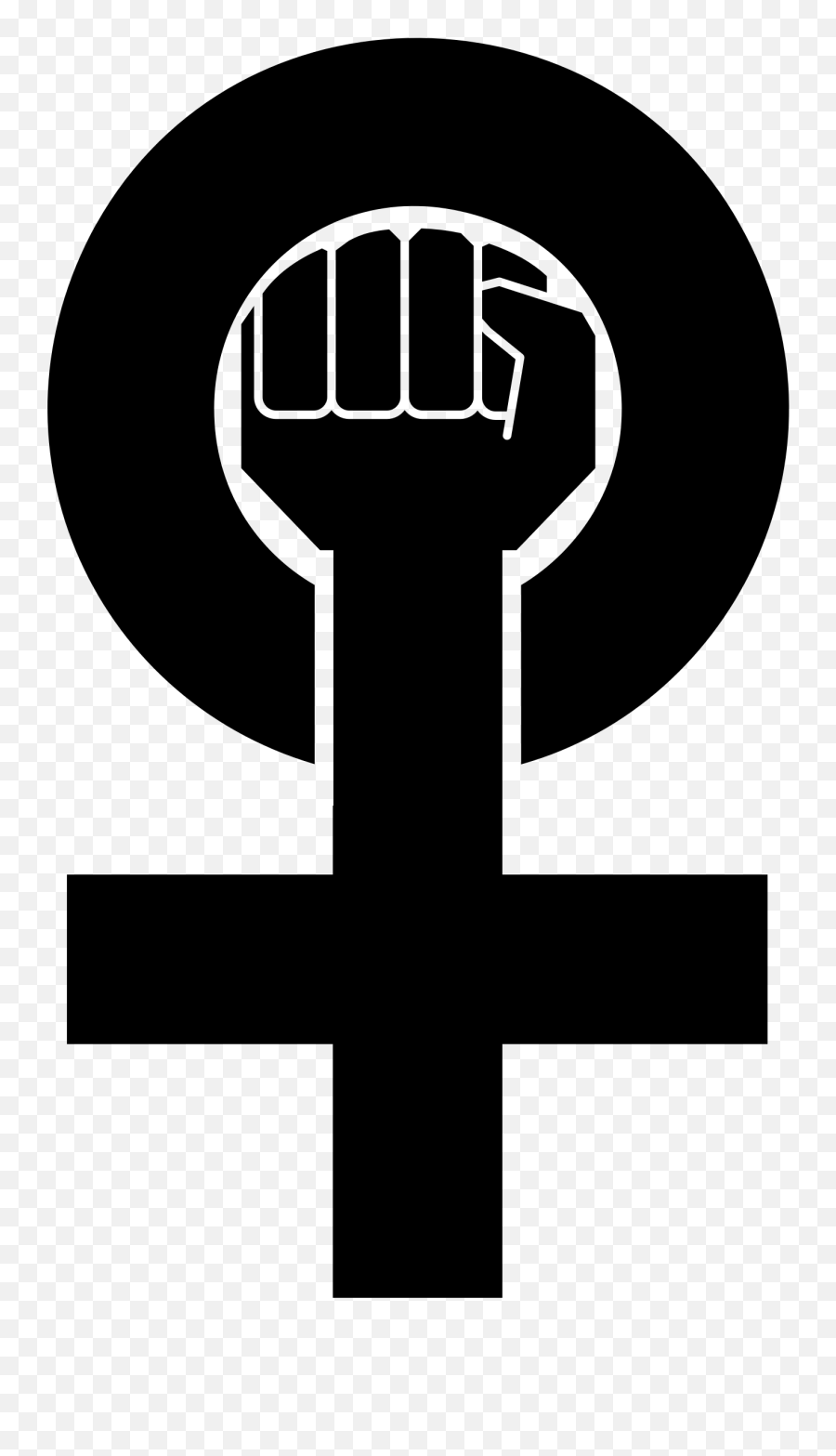 Clipart - Symbol Of Female Power Transparent Cartoon Jingfm Woman Power Symbol Png Emoji,Pansexual Symbol Emoji