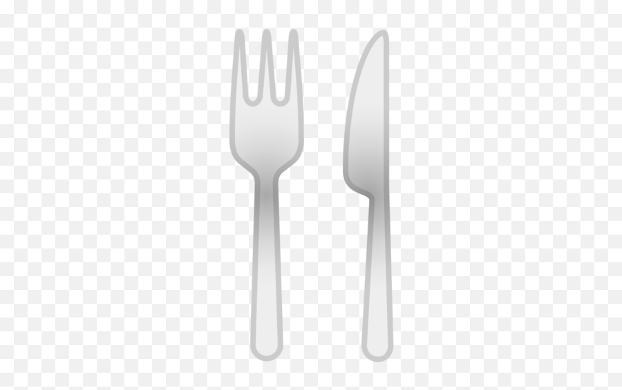 Fork And Knife Emoji - Emoji Tenedor Y Cuchillo,Knife Emoji