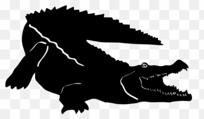 Alligator Crocodile Snapping Sticker - Achtung Krokodil Schild Emoji,Flag Alligator Emoji