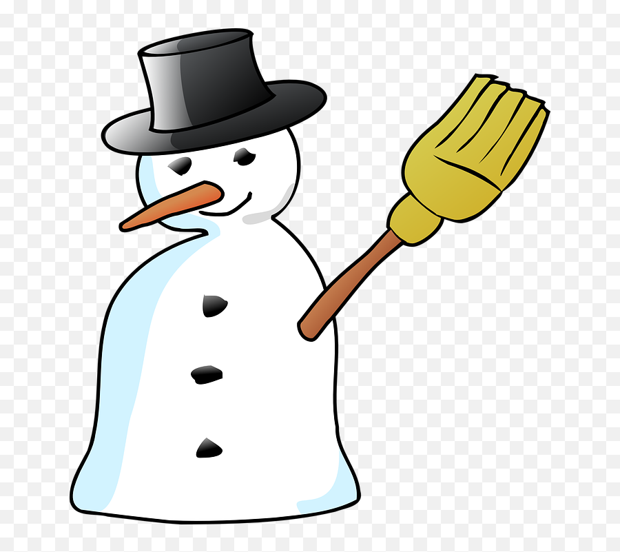 Free Snowman Winter Vectors - Snowman Clip Art Emoji,Snowflake Emoji