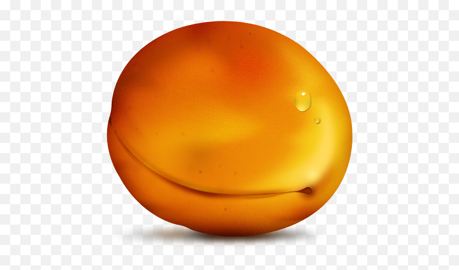 Apricot Icon - Apricot 3d Png Emoji,Apricot Emoji