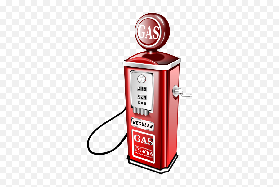 Petrol Pump - Vintage Gas Pump Clipart Emoji,Oh Well Emoticon