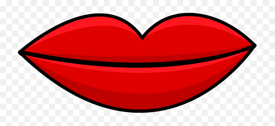 Lips Kiss Red Free Vector Graphics Free - Heart Emoji,Blowing Kiss Emoji Text