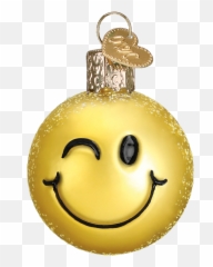 Mini Emoji Ornament Set - Christmas