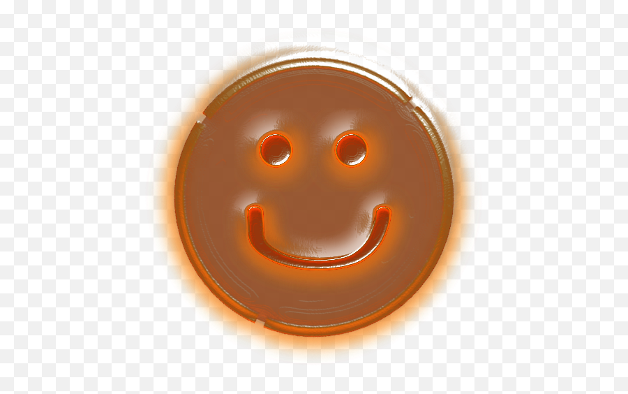 Orange Smiley Face Clip Art At Clker - Smiley Emoji,Devilish Emoticon