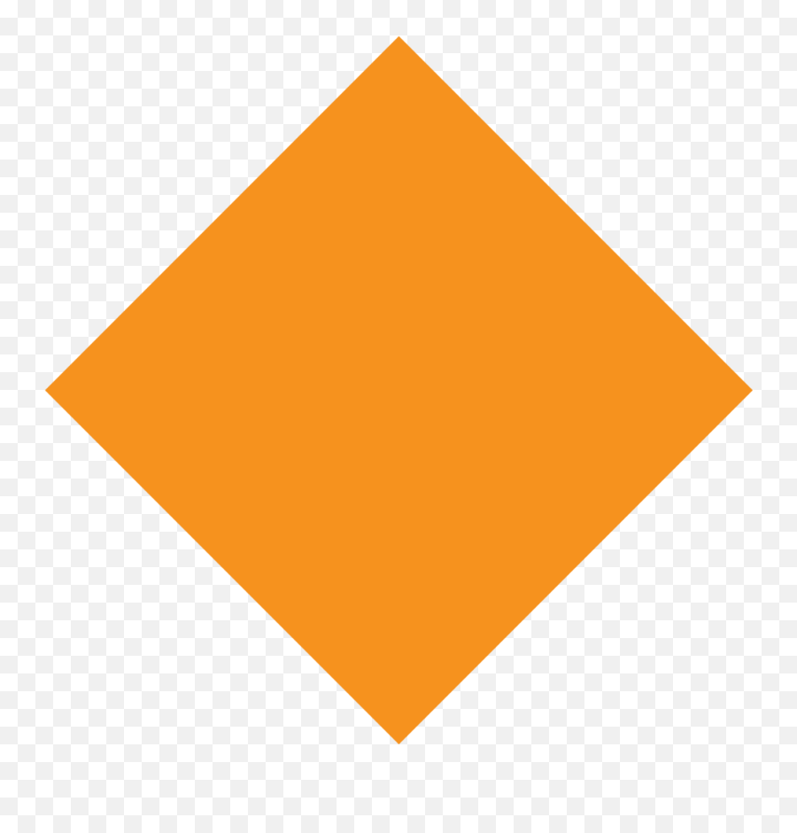 Emojione1 1f536 - Rombo Naranja Emoji,Illuminati Triangle Emoji