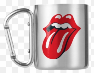 Rolling Stones Tongue Carabiner Mug - Emoji