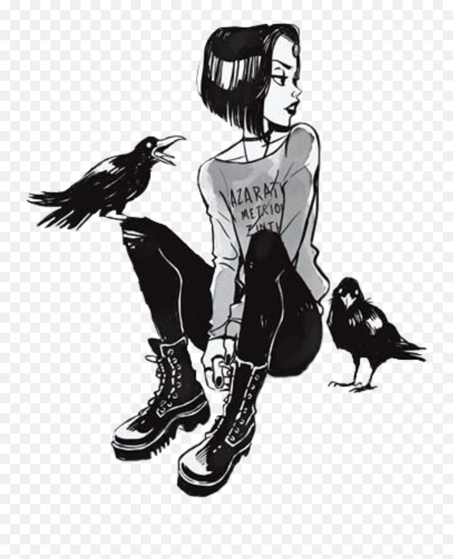 Raven Teentitans Dc Freetoedit - Raven Titan Drawing Art Emoji,Raven Emoji