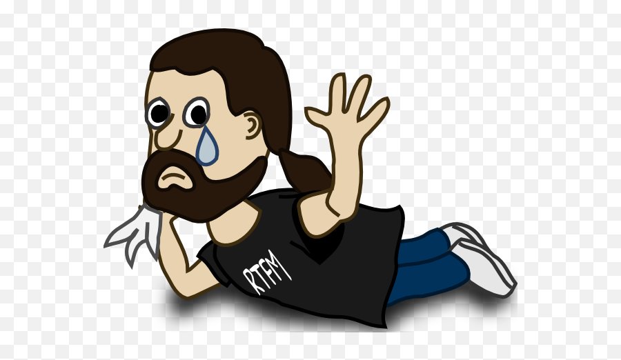 Hand Clip Goodbye Transparent Png Clipart Free Download - Cartoon Man Crying Png Emoji,Goodbye Emoji