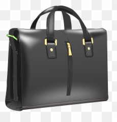 Briefcase Transparent Png Clipart - Leather Handbag Clipart Emoji,Briefcase Letter Emoji
