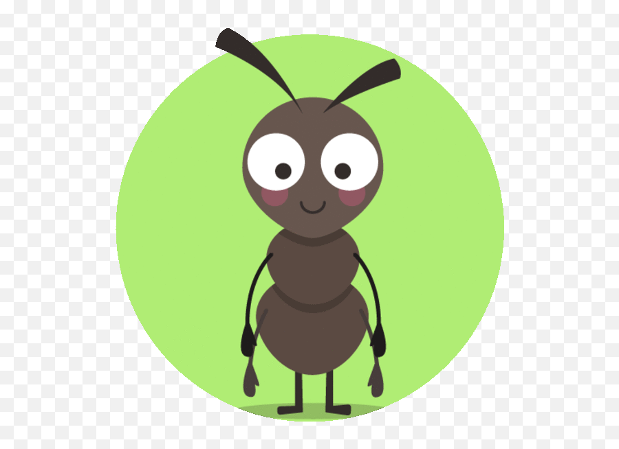 Messenger Stickers For Android Ios - Cute Ant Animated Gif Emoji,Messenger Animated Emoji