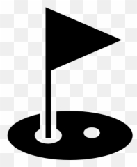 Golf Hole Transparent Png Clipart Free Download - Pin Flag Icon Emoji
