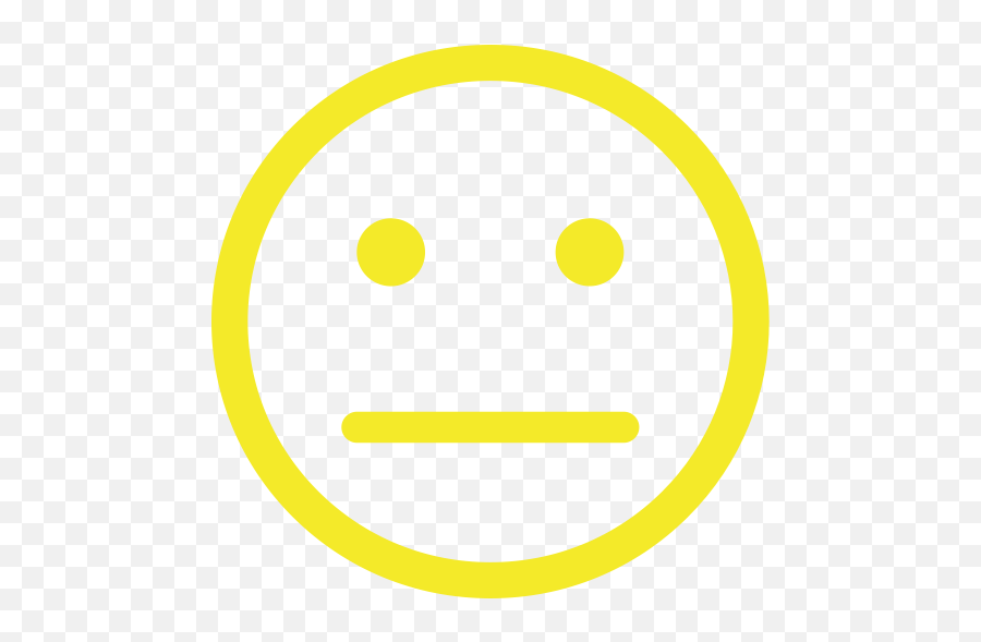 Expressionless Feelings Emoticons Icon Png And Vector For - Circle Emoji,Expressionless Emoji