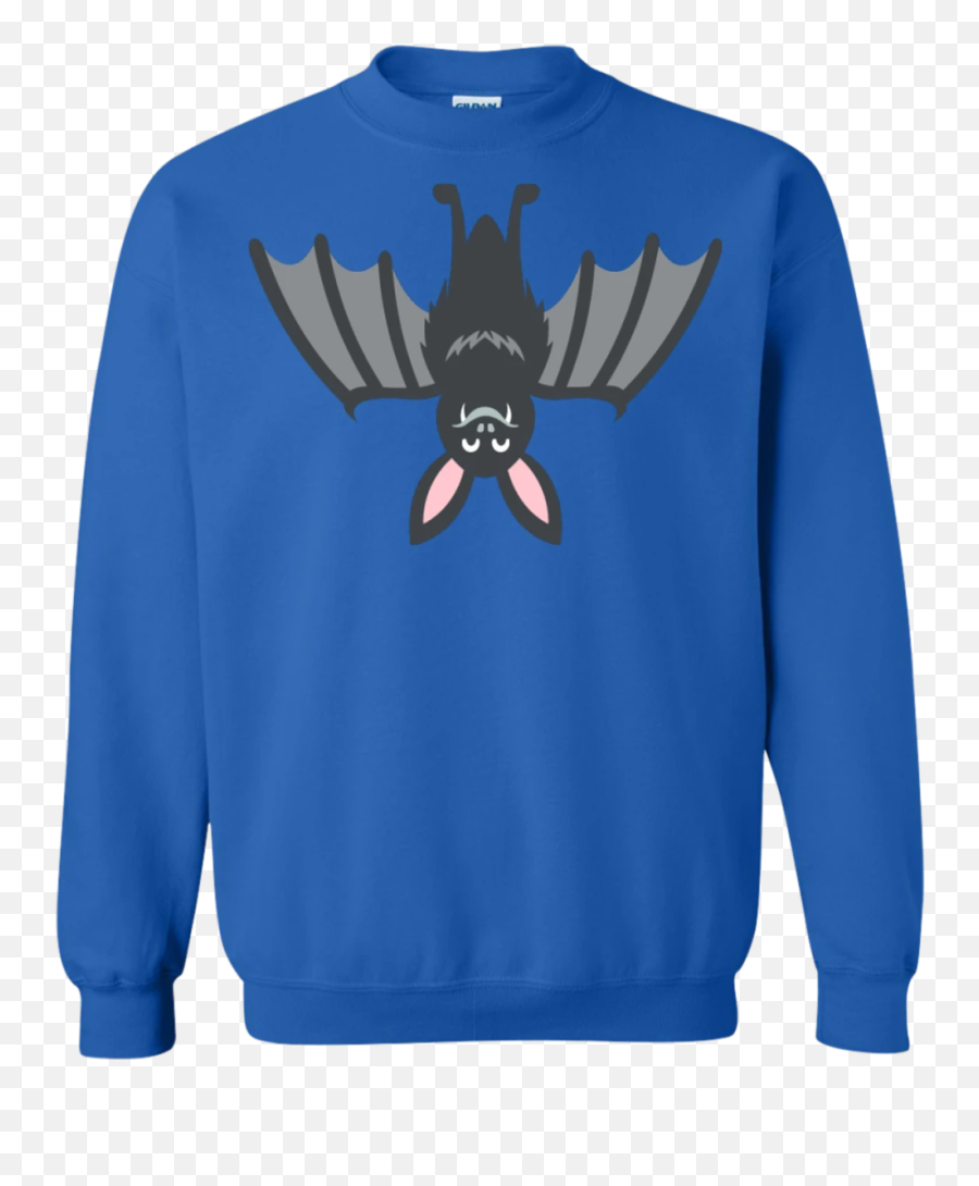 Upside Down Bat Emoji Sweatshirt U2013 That Merch Store - Funny Detroit Lions Shirts,Upside Down Smile Emoji