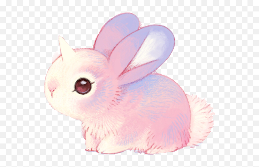 Easter Bunny Sticker Challenge - Rabbit Emoji,Easter Bunny Emoji