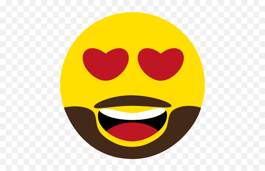 Beard Emoji Face Love Lovely Icon - Love Emoji With Beard,J Emoji