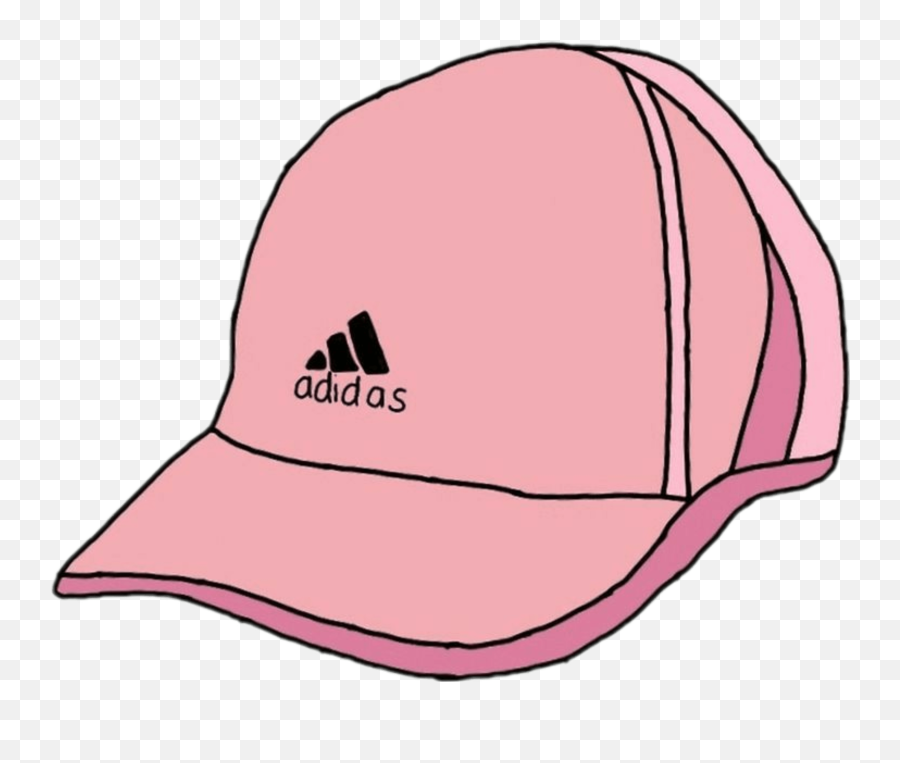 Adidas Logo Transparent Tumblr Pink - Sticker Tumblr Png Pink Emoji,Adidas Logo Emoji