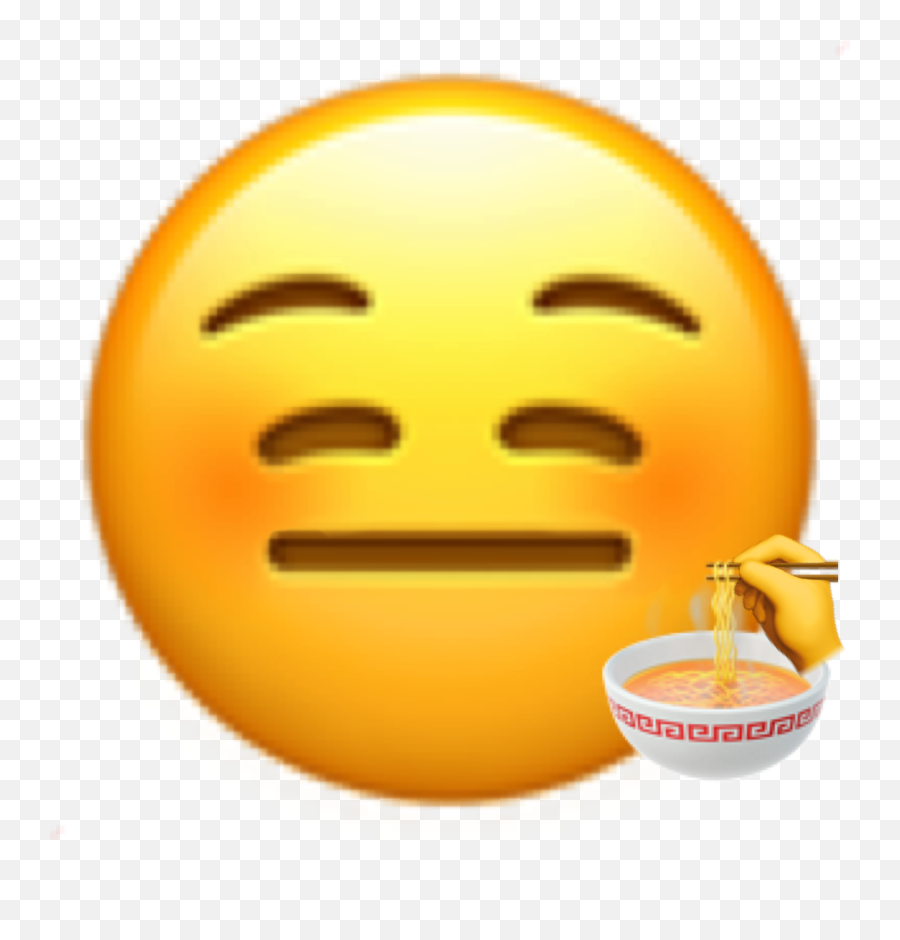 Soup Emoji Asian Sticker - Smiley,Asian Face Emoticon