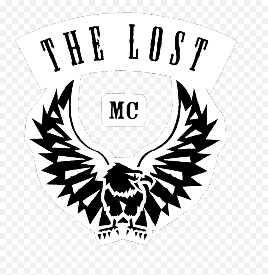 The Lost Mc - Lost And Damned Logo Emoji,Confederate Flag Emoji