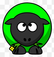 Free Cross Eyed Cartoon Download Clip Art - Sheep Emoji