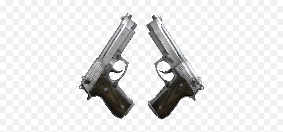 Dual Berettas Counter - Strike Wiki Fandom Dual Berettas Csgo Emoji,Machine Gun Emoji